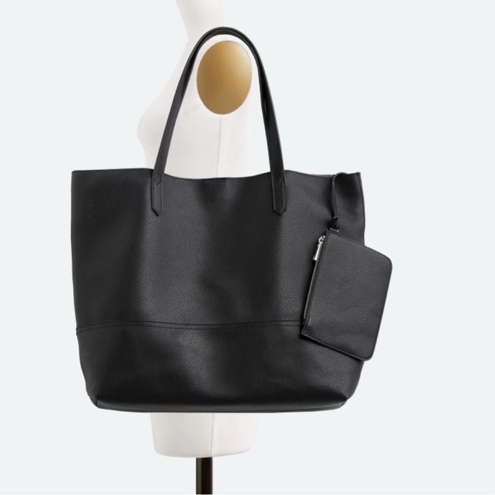 Elegant Black Tote Bag